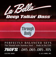 La Bella L-760FSTB snarenset elektrische basgitaar