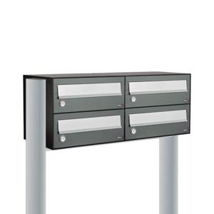 Allux Hive Set 2-Breed, 2-Hoog Op Statief Antraciet - 40030065_2x2s