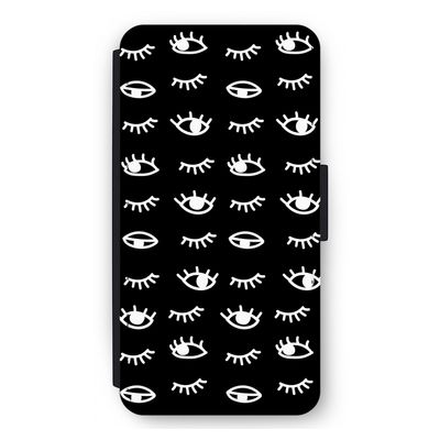 Eye pattern #3: iPhone 11 Pro Max Flip Hoesje