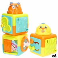 Blokken Stapelen Winfun 8,5 X 25 X 8,5 CM (6 Stuks)