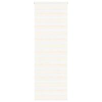 VidaXL Zebra rolgordijn 80x200 cm stofbreedte 75,9 cm marmerbeige