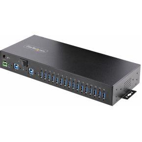 StarTech.com 16-Port Industriële USB Hub met Power Adapter, 5Gbps, Metalen Behuizing, Monteerbaar, E