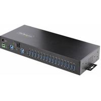 StarTech.com 16-Port Industriële USB Hub met Power Adapter, 5Gbps, Metalen Behuizing, Monteerbaar, E StarTech.com 16-Port Industriële USB Hub met Power Adapter, 5Gbps, Metalen Behuizing, Monteerbaar, E