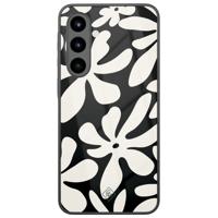 Samsung Galaxy A56 glazen hardcase - Noir bloom