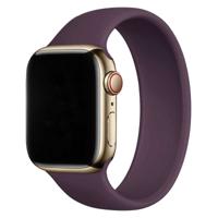 Apple Watch Sport Solo Loop Band - Donkere Kers - 44, 45, 46 & 49mm - L Apple Watch Sport Solo Loop Band - Donkere Kers - 44, 45, 46 & 49mm - L