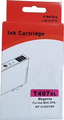 Huismerk Epson 407 cartridge magenta