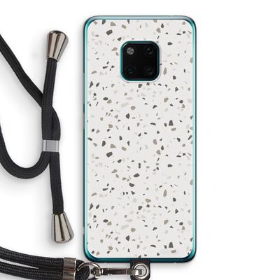 Terrazzo N°14: Huawei Mate 20 Pro Transparant Hoesje met koord