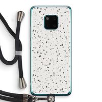 Terrazzo N°14: Huawei Mate 20 Pro Transparant Hoesje met koord
