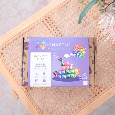 Connetix Pastel Starter Pack | 64 stuks