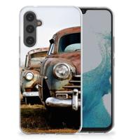 Samsung Galaxy A34 | Siliconen hoesje | met foto Vintage Auto