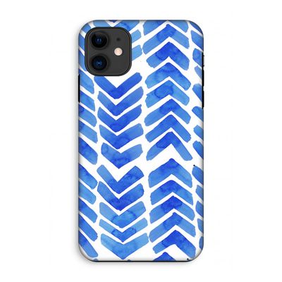 Blauwe pijlen: iPhone 11 Tough Case