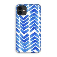 Blauwe pijlen: iPhone 11 Tough Case