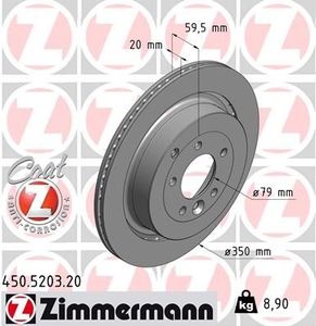 Remschijf Coat Z 450520320