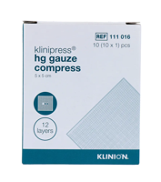 Klinion HG Gaaskompressen 5x5cm