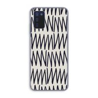 Marrakech Zigzag: Samsung Galaxy A03s Transparant Hoesje