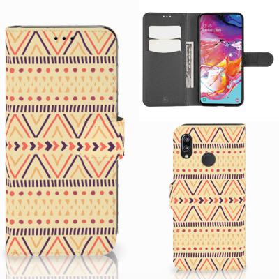 Samsung Galaxy A70 | Telefoon Hoesje | Aztec Yellow