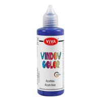 Creativ Company Window color sticker en glasverf - azure, 90ml