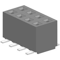 Molex 873400424 Female header, inbouw (standaard) Totaal aantal polen: 4 Rastermaat: 2.00 mm Inhoud: 1 stuk(s) Tube