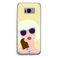Ice cream: Samsung Galaxy S8 Transparant Hoesje