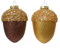 Dennenappel plc l10b10h12.5 cm a2 I kerst - Decoris