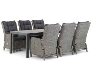 Garden Collections Kingston/Residence 220 cm dining tuinset 7-delig