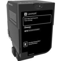 Lexmark 74C2HKE Cartridge Zwart laser toner & cartridge Lexmark 74C2HKE Cartridge Zwart laser toner & cartridge