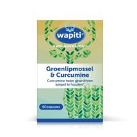 Wapiti Groenlipmossel & curcuma 60 Capsules