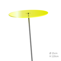 Zonnevanger Citroen geel medium 120x15 cm - Cazador Del Sol - thumbnail