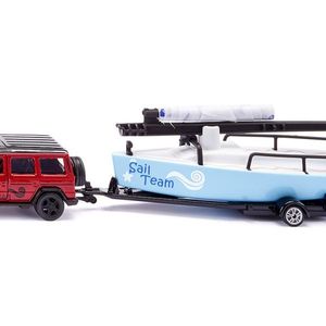 SIKU siku Mercedes AMG G65 met zeilboot - 2564