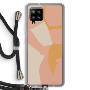 Bikini body: Samsung Galaxy A42 5G Transparant Hoesje met koord