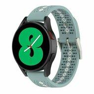Dot Pattern bandje - Groenblauw - Xiaomi Mi Watch / Xiaomi Watch 2 / Xiaomi Watch S1 / S2 / S3 / S4
