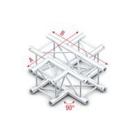 Milos Milos Pro-30 Square P Truss - Cross 4-way -71 cm