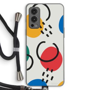 Illustratieve pop 3: OnePlus Nord 2 5G Transparant Hoesje met koord