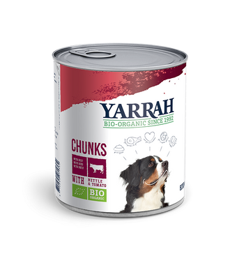 Yarrah Dog Brokjes Saus Rund 820gr