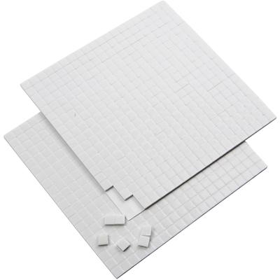 Creativ Company 3d foam pads wit 5x5x2mm, 2 vellen