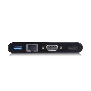 ACT AC7330 USB-C naar HDMI of VGA multiport adapter 4K met ethernet en USB hub
