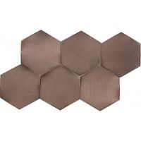 Hexagon Dune Icon 28x16.2 cm Copper Dune Ceramics - thumbnail