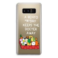 Bento a day: Samsung Galaxy Note 8 Transparant Hoesje