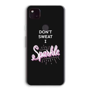 Sparkle quote: Google Pixel 4a 5G Transparant Hoesje