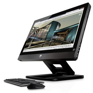 HP Z1 AiO + QY449AT 68,6 cm (27") Intel® Xeon® E3 familie 8 GB DDR3 All-in-One workstation Windows 7 Professional