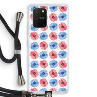 Klaproosjes: Samsung Galaxy S10 Lite Transparant Hoesje met koord