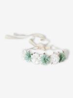 Saliegroene bloemenkroon saliegroen