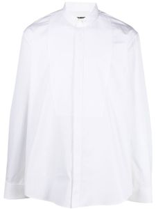 Jil Sander chemise à fermeture dissimulée - Blanc