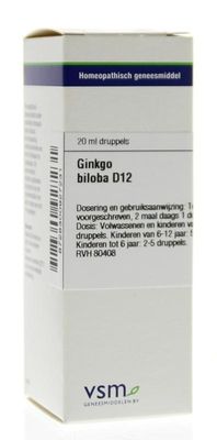 VSM Ginkgo biloba D12 (20 ml)