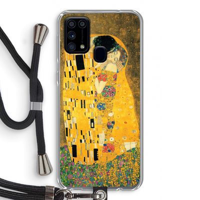 Der Kuss: Samsung Galaxy M31 Transparant Hoesje met koord