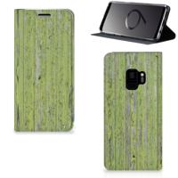 Samsung Galaxy S9 Book | Wallet Case | Green Wood