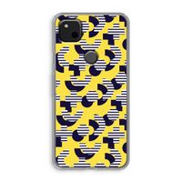 8-bit N°3: Google Pixel 4a Transparant Hoesje