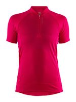 Craft Rise fietsshirt rood dames M