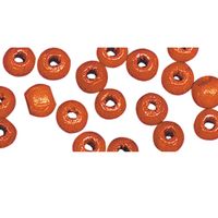 Armbandjes rijgen 230 oranje houten kralen - Hobbykralen - thumbnail