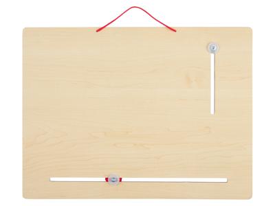 lupilu Houten speelgoed laptop of magnetische klok (Magnetische klok)
